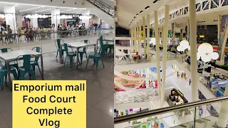 Emporium Mall Lahore Food Court Restaurants Vlogs | Lahore Malls Vlog Food Vlog Mcdonalds, KFC