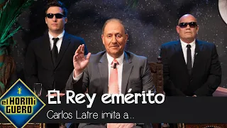 El doble del rey emérito Juan Carlos bromea con el patrimonio de Felipe VI - El Hormiguero