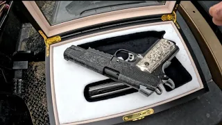 funcionamiento de colt 1911 22lr rameada por que ustedes lo pidieron y jugando en el lodo 4x4