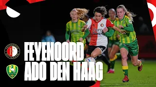 Highlights Feyenoord V1 - ADO Den Haag | Azerion Vrouwen Eredivisie | 2022-2023