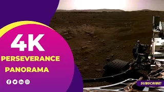 Mars 2021 New Panorama |Perseverance Navcams Panorama 4K|HD video of Mars 2021