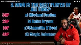 NBA Quiz | Which NBA Player Are You? MOST CAP EVER!!