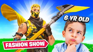 I Let A 6yr Old Host My Fortnite Fashion Show...