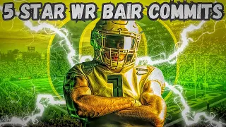 BREAKING: Oregon Ducks LAND ELITE 5 STAR WR Gatlin Bair - HUGE PICK UP FOR DAN LANNING