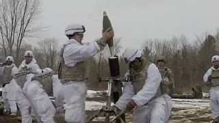 Mortar live-fire exercise