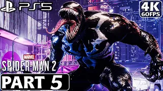 SPIDER MAN 2 Gameplay Walkthrough Part 5 (FULL GAME) (4K 60FPS PS5) - No commentary