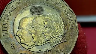 $$$ increíble el  precio de esta moneda $$$(antigua Méxicana.