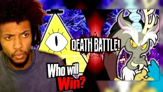 Bill Cipher VS Discord (Gravity Falls VS My Little Pony) | @deathbattle - Reaction