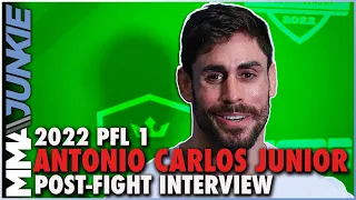 Antonio Carlos Junior credits moving up in weight for career resurgence after UFC exit | 2022 PFL 1