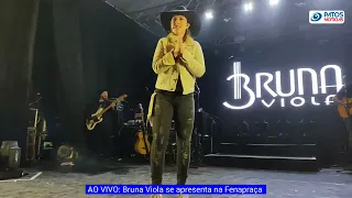 Bruna Viola se apresenta na Fenapraça