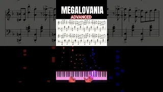 Megalovania - Undertale - Advanced Piano Tutorial (Full video in description)