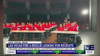 Las Vegas Fire & Rescue hosting open recruitment