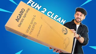 i Tried AGARO ELECTRIC SPIN MOP in My Kitchen | Best Home CLEANING Gadget.