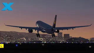 [4K] A330 DEPARTURE | X-Plane Mobile Lufthansa Airbus A330-300 Takeoff