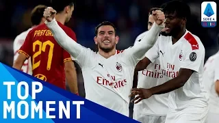 Hernández Slots Home Milan's Equaliser! | Roma 2-1 Milan | Top Moment | Serie A