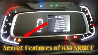 Secret Features of Kia Cars || DPF REGENERATION itself #kia #kiasonet #kiaseltos #xline #arunpanwar