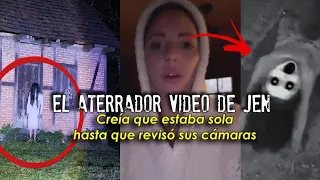 El aterrador video de Jen | Creía que estaba sola hasta que revisó sus cámaras