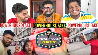 Reacting to MY TROLL VIDEOS😡 | Powerhouse Reacts | Tulu Reaction Video