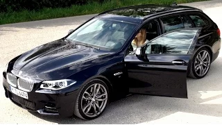 2014 BMW M550d xDrive Touring (381 HP) Test Drive