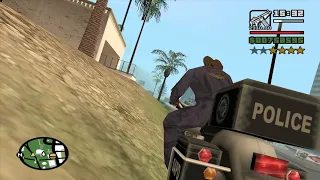 Madd Dogg's Rhymes with a 4 Star Wanted Level - GTA San Andreas - from the FPV Starter Save