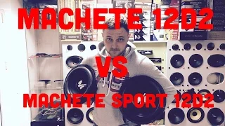 Тест Machete 12D2 против Machete Sport 12D2