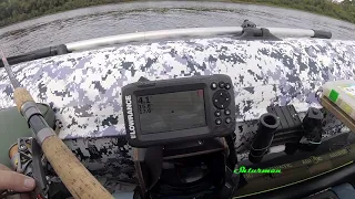 Эхолот Lowrance Hook 2-4X GPS Bullet. Заход на точку по GPS.