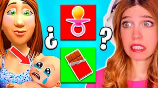 ¿SOY *MALA MADRE*? 😱👶🏼🍼 #2 TOMO LAS PEORES DECISIONES en SIMULADOR de VIDA REAL!! | Laia Oli