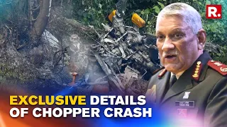 CDS Gen Rawat Helicopter Crash: CoI Rules Out Mechanical Failure, Accident Due To Entry Into Cloud