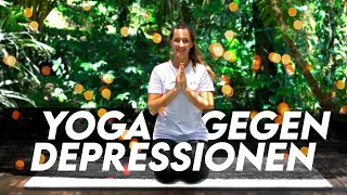 Depressive Stimmung? Yoga kann helfen! | Yoga gegen Depressionen | 10 Minuten | 4K | NATIEVE yoga