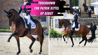 Patrik Kittel Scores A Touchdown: Grand Prix Dressage Freestyle Debut on The 9-Year-Old Stallion