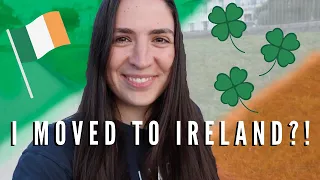 MOVING TO IRELAND FROM THE US | Dublin Travel Vlog