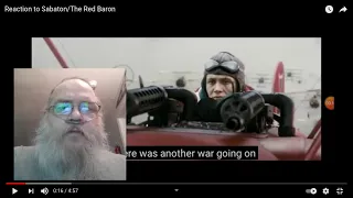 Reaction to Sabaton/The Red Baron