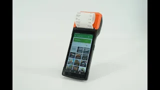 Introducing the Android pos printer with professional Barcode scanner