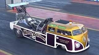 Mental Breakdown - 1700bhp VW Bus Dragster - 7.6 @ 182mph