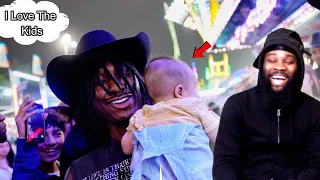 Duke Dennis Went To The Houston Texas Rodeo... EVEN THE KIDS LOVE DUKE!! REACTION