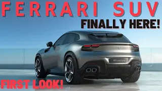 FIRST LOOK! The Ferrari SUV | Purosangue