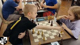 Gr. Yunker (1428) vs A. Yunker (1730). Chess Fight Night. CFN. Blitz