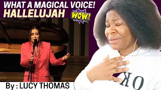 "Hallelujah" - Lucy Thomas - (Official Manchester Concert Video)Reaction!!