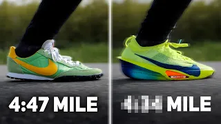 1974 Running Shoe vs 2024 Running Shoe