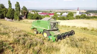 Žně 2022 | John Deere 2264 | Sklizeň jarního ječmene 2022