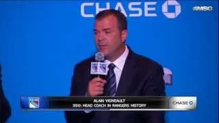 Alain Vigneault Q&A 6/21/13 [Part 1]