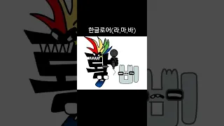 Korean Alphabet Lore (Part 2)│Hangul meme