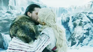 Game of Thrones 8x1 - Jon Snow and Daenerys Best "Kiss Scene" | GOT