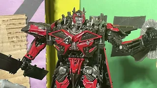 Optimus Prime VS Sentinel Prime Scene Recreation - Stop Motion