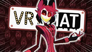 ALASTOR THE RADIO DEMON IS COMING INTO VRCHAT! | Hazbin Hotel - Funny moments -