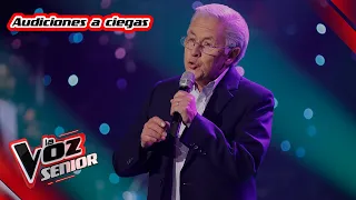 Fabio canta 'Nuestro juramento' – Audiciones a ciegas | La Voz Senior