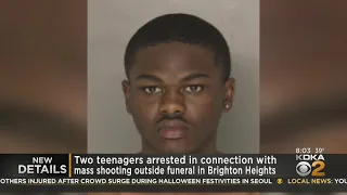 Two teenagers charged in Brighton Heights funeral shooting