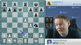 Jan Gustafsson: "We took a pawn - therefore we have more pawns!"