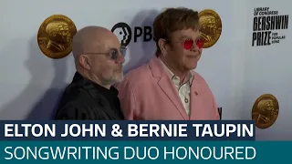 Sir Elton John receives 2024 Gershwin Prize for contribution to music | ITV News