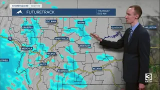 Warmer with some scattered snow showers around on Thursday